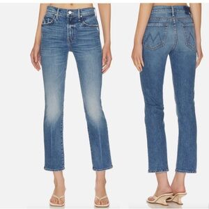 MOTHER Women's Straight Leg Jeans - Blue